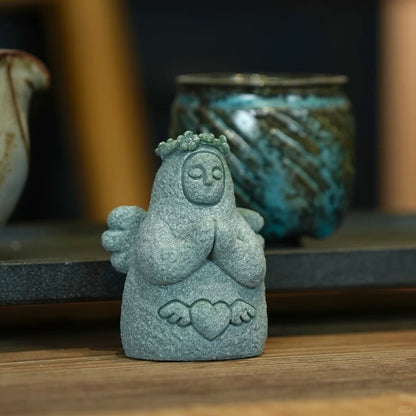 Hylia Blessing Goddess Stone Statue