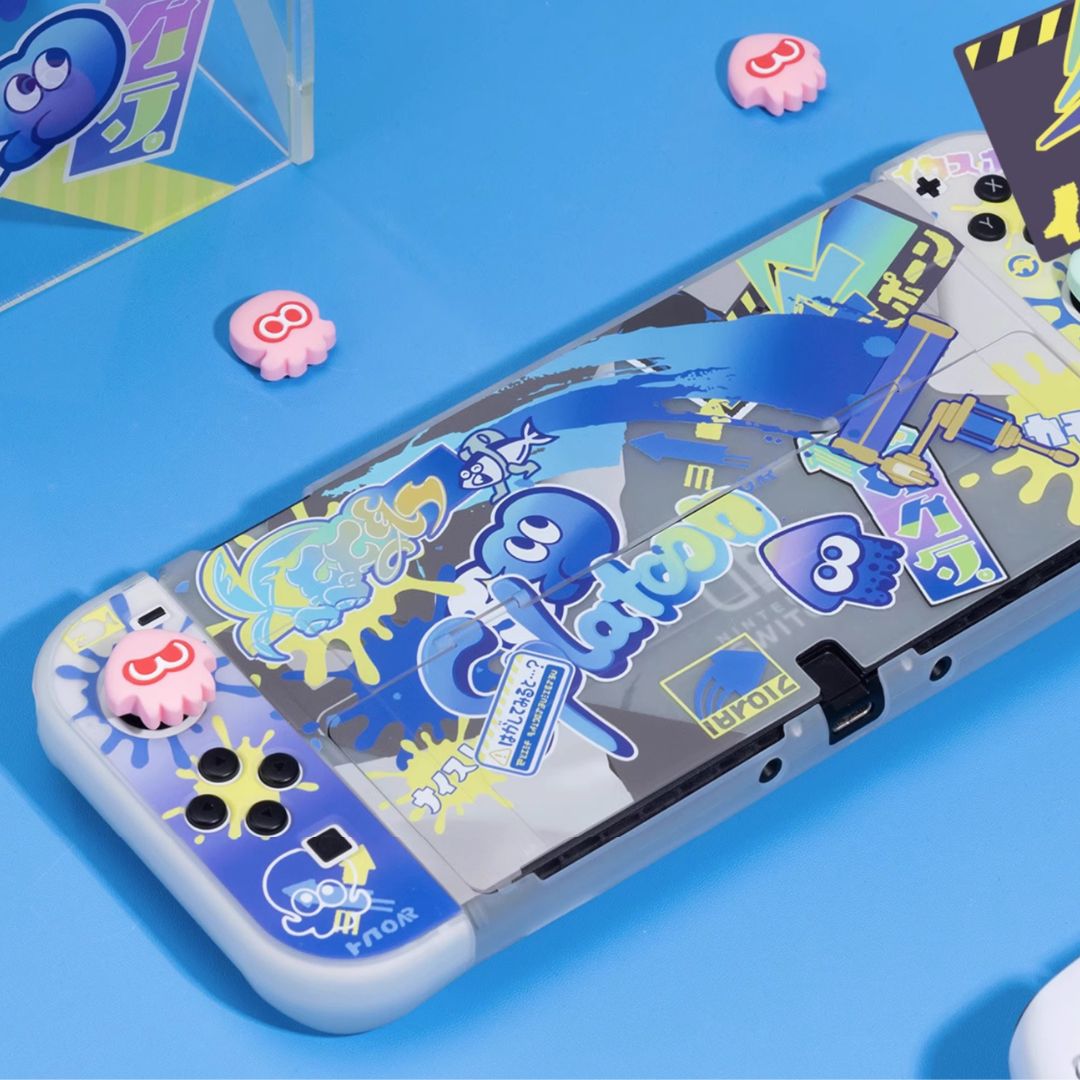 Neon Ink Thumb Grips