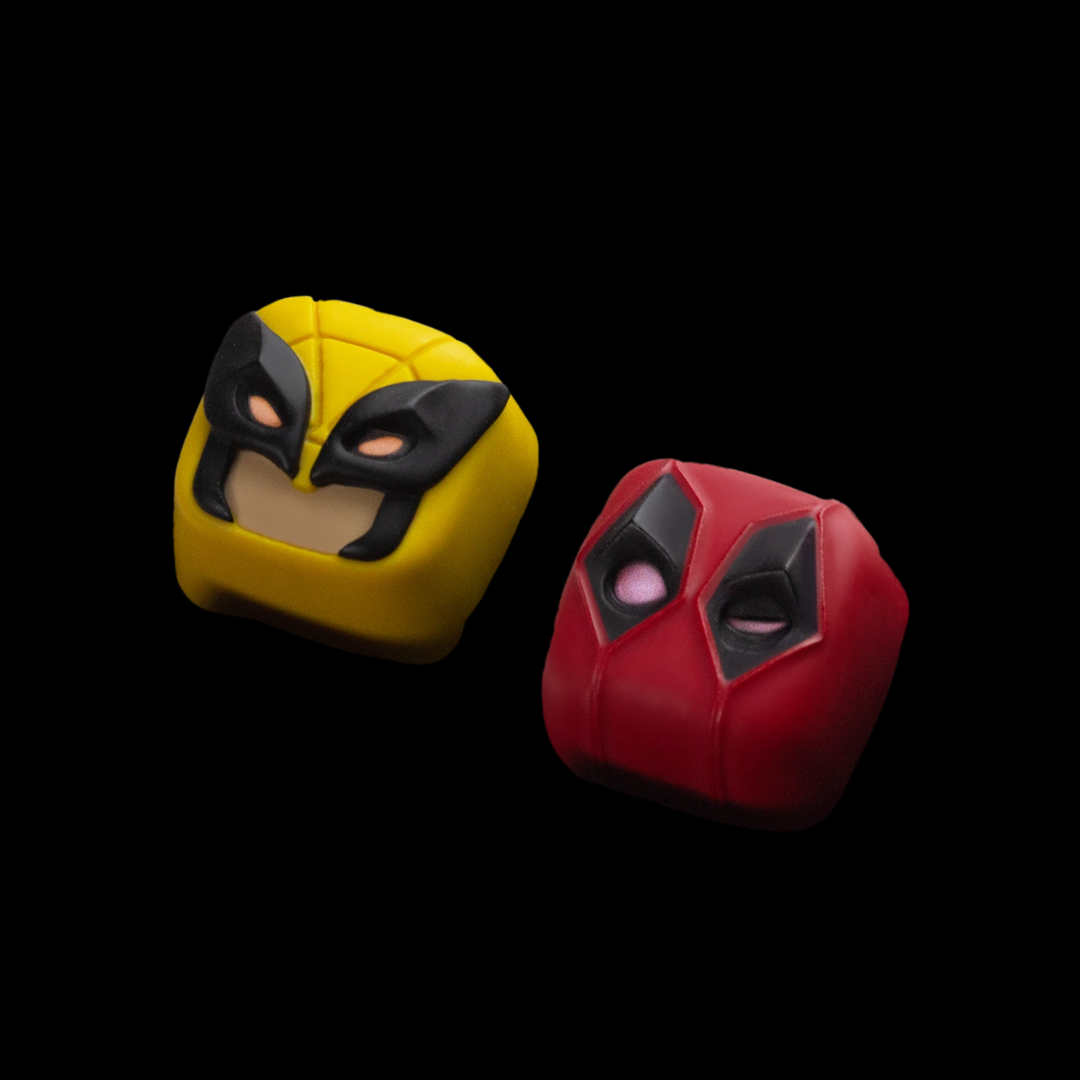 Deadpool Custom Keycaps Wolverine & Deadpool-Inspired Keycap – Caps Vortex