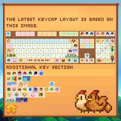 Stardew Valley Keycap Set